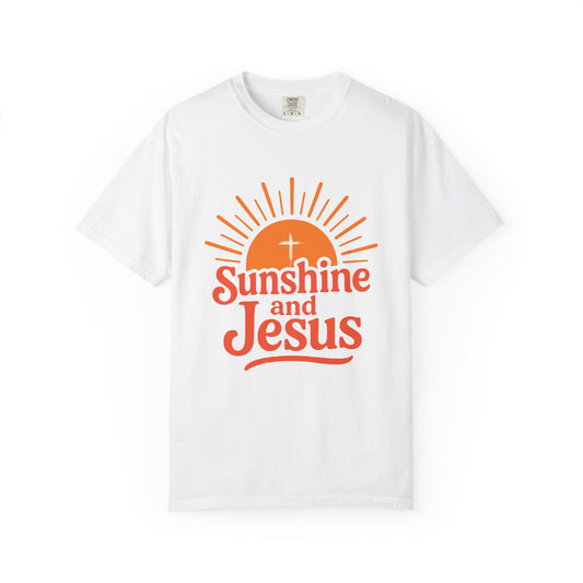 Sunshine & Jesus Unisex Christian T-Shirt 2.0